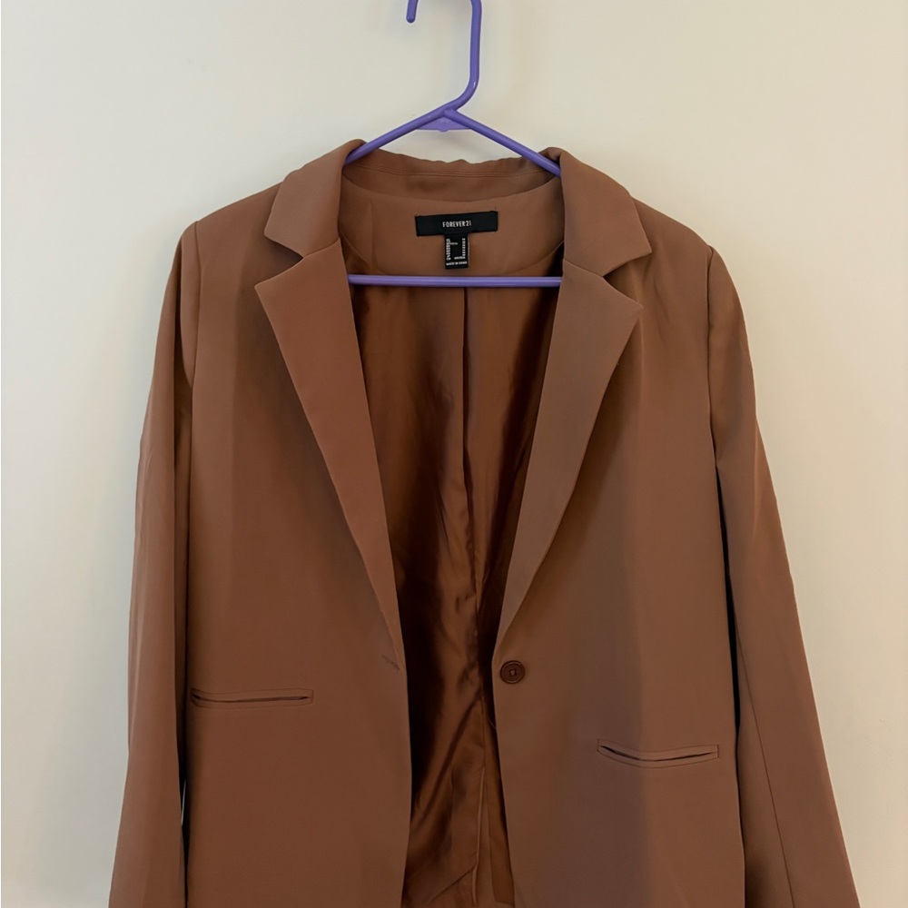 Forever 21 Tan Blazer